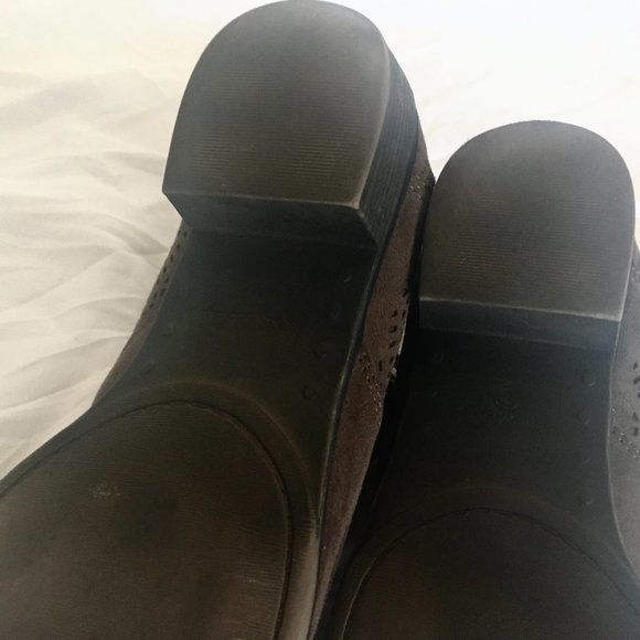 American Rag Chocolate Brown Zipper Ankle Boot - Picture 5 of 6